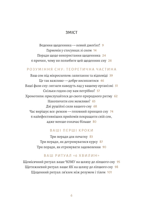 6 minutes. A sleep diary that will teach you to fall asleep quickly and wake up refreshed.