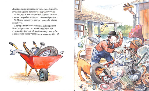 Mulle Meck bygger en bil