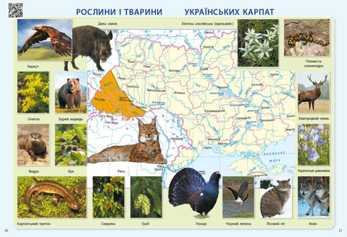 Jag utforskar världen. 3:e klass Atlas - 9786170962454