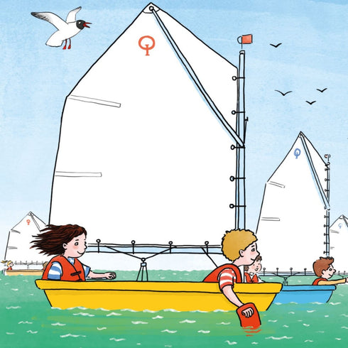 Ett och Finn går ut på öppet hav