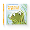 The frog was climbing up the ladder.