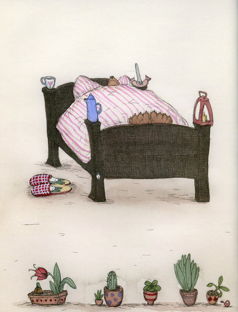 Mouse winter, bear snow