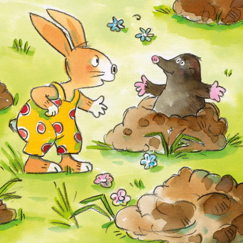 Nyushik is asking the animals