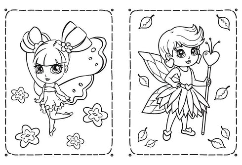 Fairy Coloring Book