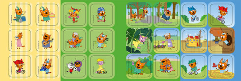 Три коти. Пригодницькі розмальовки. Разом веселіше!