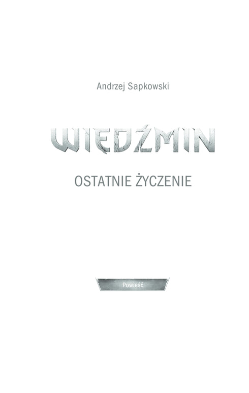 häxan Sista önskan. Bok 1