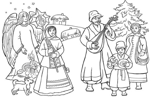 Big Coloring Book. Winter Holidays