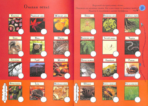 The Gruffalo. Autumn and Winter Paths