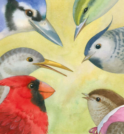 Казкотерапія. Про маленьку пташку