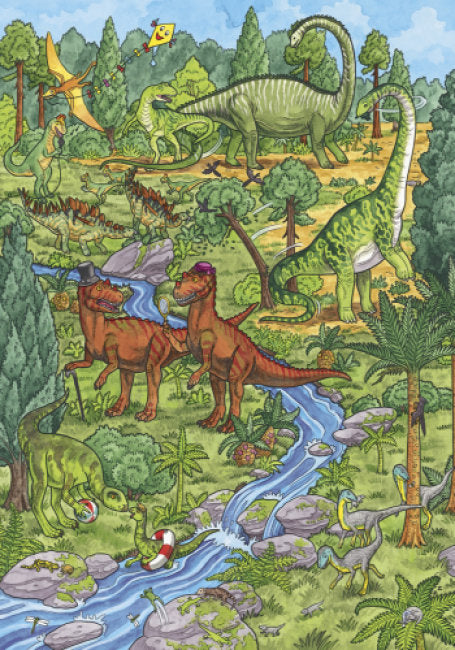 Мій великий віммельбух. Динозаври