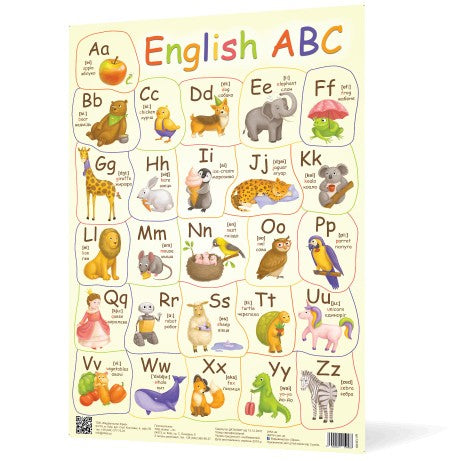 Poster English Alphabet