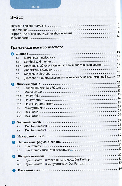 Все про німецькі дієслова